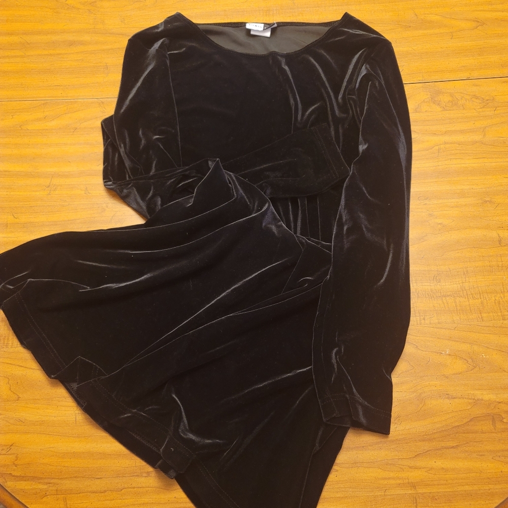 Black Velvet Dress